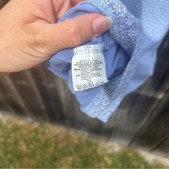 Brandy Melville Blue Floral Amara Dress - Picture 8 of 9